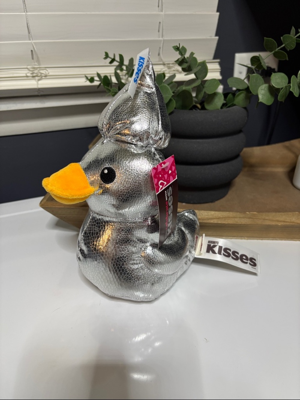 Hershey’s KISSES 10" Plush Duck Soft Hugs & Cuddles